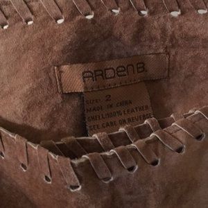 Arden B 100% leather pants